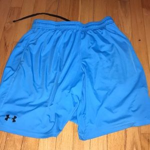 Blue Under Armour Athletic Shorts